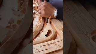 Wood bevel cutting knife