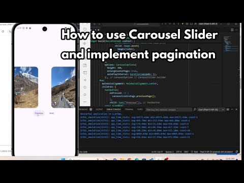 How to implement Carousel Slider in Flutter easily? How to use Carousel Image Slider and Pagination