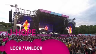 j-hope 'lock / unlock' & 'i wonder…' @ Lollapalooza Berlin 2025