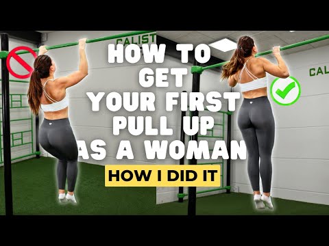 How to learn your FIRST PULL UP as a WOMAN