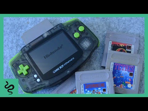 Original Gameboy Games on a Modded GBA