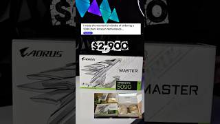 Amazon Sent Pasta Instead of a 3K GPU 😭#shorts #pchardware