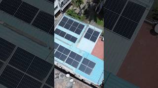 Solar PV System | Solar Power For Home | 3 KW Solar Project | Drone View