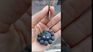 Diy foam clay keychain🐙🌟#keychain#diy#shorts#viral#trendingonyoutube