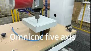 Omni 5-Axis CNC Machine in Action | Precision Machining at Client Workshop
