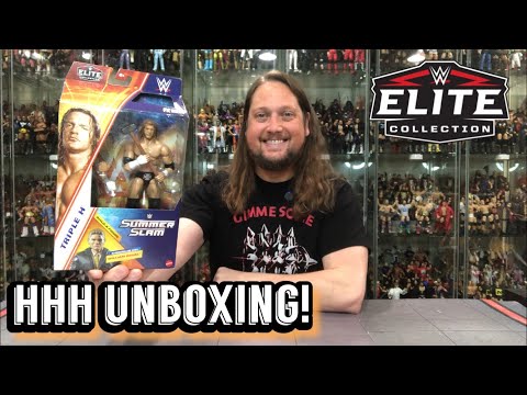 HHH Summerslam WWE Elite Unboxing & Review!