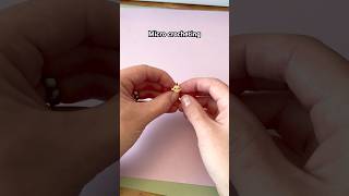 Making a micro version of the chicken from my book, Mini Crochet Creatures #microcrochet #amigurumi