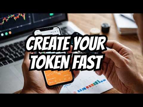 "How to Create Your Own Crypto Token in 3 Minutes (Full Guide 2025)