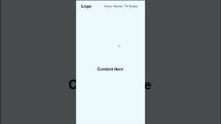 Navbar with smooth animation | HTML | CSS | JavaScript #shorts #shortsvideo #javascript #animation