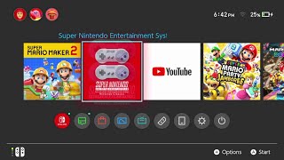 Nintendo Switch - New SNES Update Tour + USB Mouse Test on Mario Paint!