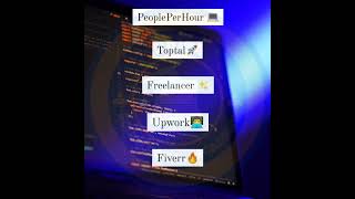 TOP 5 FREELANCING WEBSITES IN 2024 #freelancing #peopleperhour #toptal #upwork #fiverr #freelancer