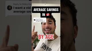 What’s the Average Savings in Canada?🇨🇦💵 #canada #personalfinance #finance #money #savings #rich