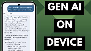 STOP Giving Google Your Data! Run a LLM Locally on Android (NO Cloud & Private AI)