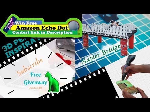 3D Pen Inspirations + Free Giveaway Contest