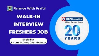 Freshers Jobs Vacancy Walk-In #hiringnow #jobopenings #bcomjobs | P30