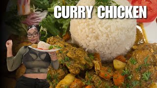 How to make Jamaican Style Curry Chicken Step By Step