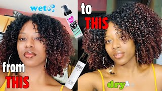 The Doux Texture Foam VS. Style Factor Fitting Foam | Wash ‘n Go Versus | frizzeecurlz♡