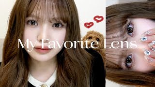 お気に入り韓国カラコン４選👀💕ナチュラルなのに盛れる（＋ﾌﾟﾁGRWM）