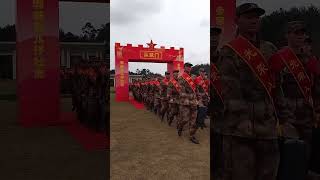 郫都男儿抒壮志，参军报国踏征程#PLA#sichuan#army