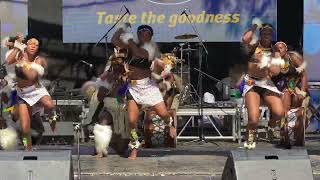 Sekunjalo MaAfrica Arts performing at Chibuku NeShamwari Traditional Dance Festival 2023