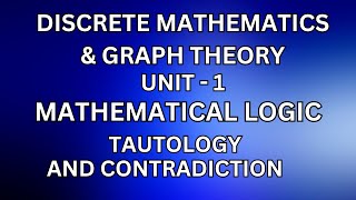 DM – Tautology and Contradiction @JayaMathsAcademy #discretemathematics #tautology #btechmaths