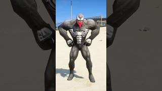 VENOM LEAVES SPIDER-MAN TO THE GIANT SPIDER #gta5 #spiderman #shorts