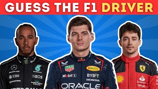 Guess the F1 Drivers 2023 | F1 Driver Quiz  | Formula 1 Quiz 2023  🏎️