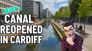 Exploring Cardiff’s Small Reopened Canal!