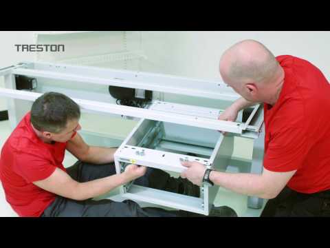 Treston Concept benches - Drawer attachment assembly instructions