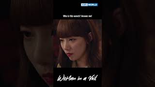 Who is this wench? Answer me! 👿 #womaninaveil #비밀의여자 #EP33 #shorts | KBS WORLD TV
