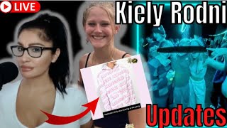 💥 Kiely Rodni Confirmed Wearing A "White & Pink Hoodie" 8-13 Press Conference #findkiely