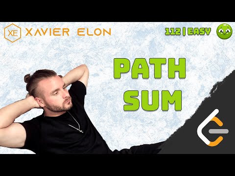 LeetCode 112 | Path Sum | Solution Explained | Java + Whiteboard