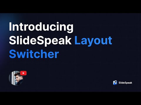 New Feature - Layout Switcher