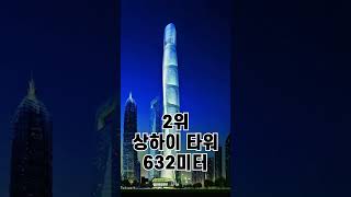 전세계에서 가장 높은 건물 TOP 5