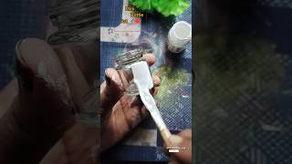 Mini Bottle Art🖌️❤️🎨 #art #drawing #shortsvideo #bottleart #minibottleart #viral_video #craftideas