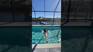 Vacation vlog #shorts #vacation #pool #swimming #swimmingpool #sun #florida #lanai