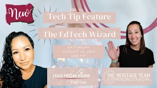 Tech Tip with Natalie The EdTech Wizard about NearPod #LeadfromHome #THTE #OnlineTech #NearPod