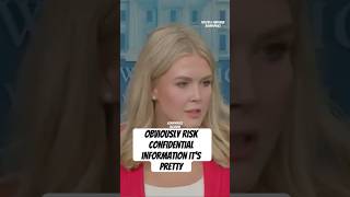 Don’t Want To Obviously Risk Confidential Information: Sec. Sec Karoline Leavitt #usa #press #news