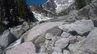 Delta Lake Hike Final Ascent