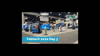 Third Day at Fabtech 2022!  | DoALL Sawing Products | #Shorts