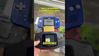This is a modern Gameboy Advance in 2025