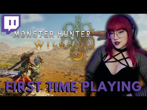 First Time Playing Monster Hunter Wilds! | PixelxKitten Twitch Livestream