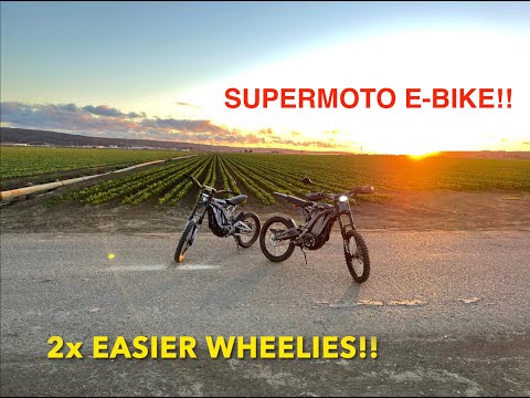 My FAV SurRon Upgrade so far (SuperMotoTire)