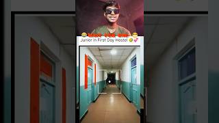 Junior first day of hostel #shorts #short #shortvideo #reaction #hostelboys #entertainment