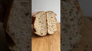Toasted Sesame Sourdough #bread #homebaker #baking #food #sourdough #asmr #homemade