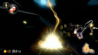 サンダー奪ってサンダー回避して1位落としサンダー打ってボムウイニングして前2をとったレース【マリオカート8DX】