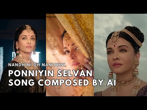 Nandhini Oh Nandhini Song | Ponniyin Selvan Song composed by AI | Ponniyin Selvan Nandhini Song