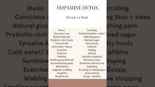 Dopamine Detox