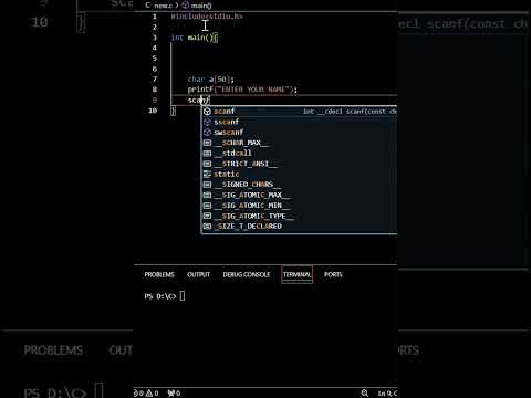 C program to print your name 100 times. #coding #codes
