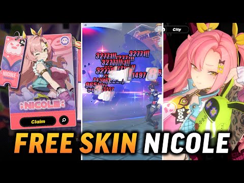 FREE Nicole Skin Showcase and Gameplay (MONO-ETHER TEAM VS. DEADLY ASSAULT) | Zenless Zone Zero